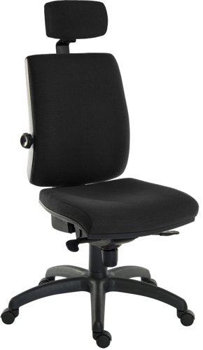 Ergo Plus Ops Chair With Headrest BK