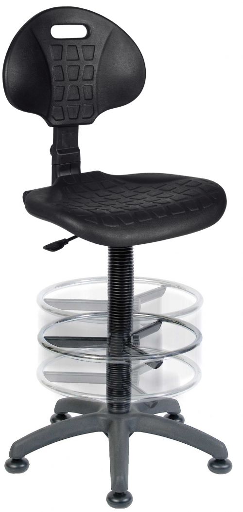 Labour Deluxe Drafter Chair Black