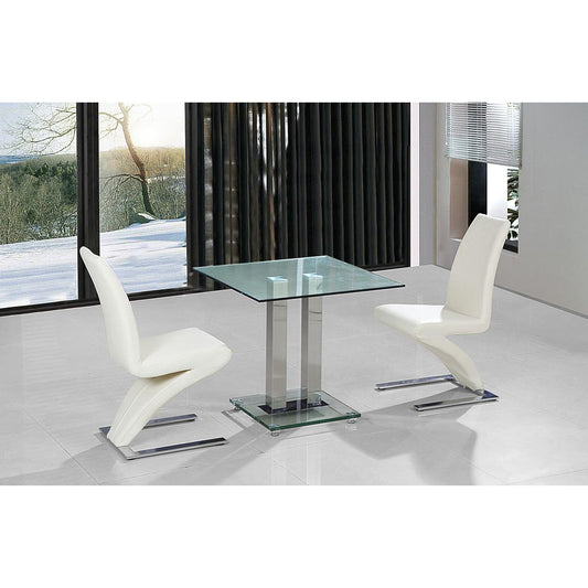 Ankara Small Dining Table Chrome