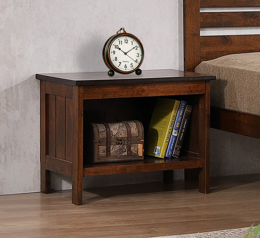 Astley Bedside Solid Hardwood Antique Oak