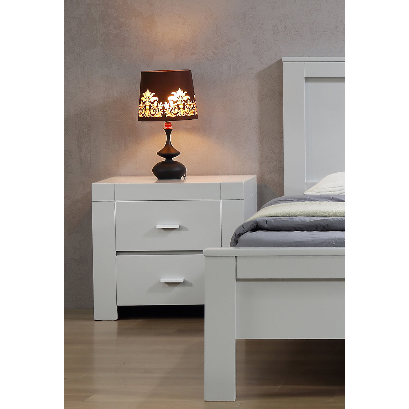 California Nightstand Grey