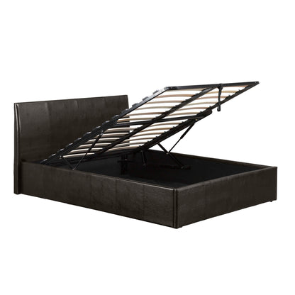 Fusion Storage PU 4 Foot Bed Brown