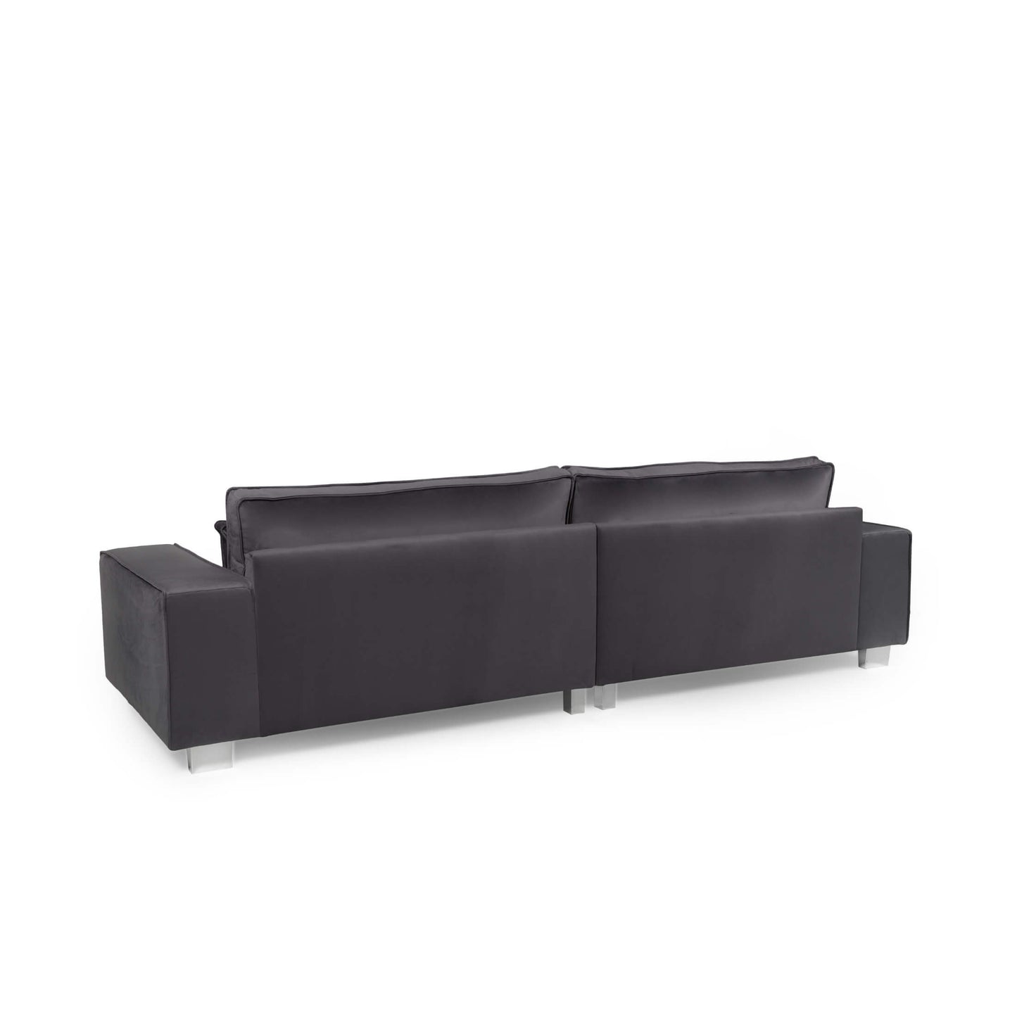 Harleston Fabric Sofa 4S Steel