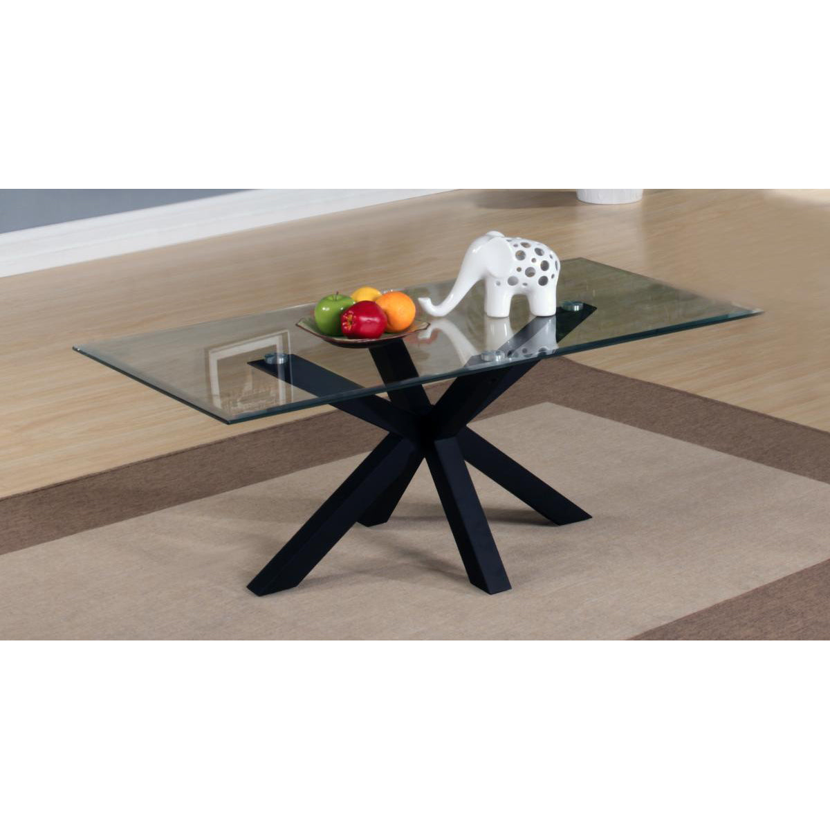 Langley Gloss Coffee Table Black