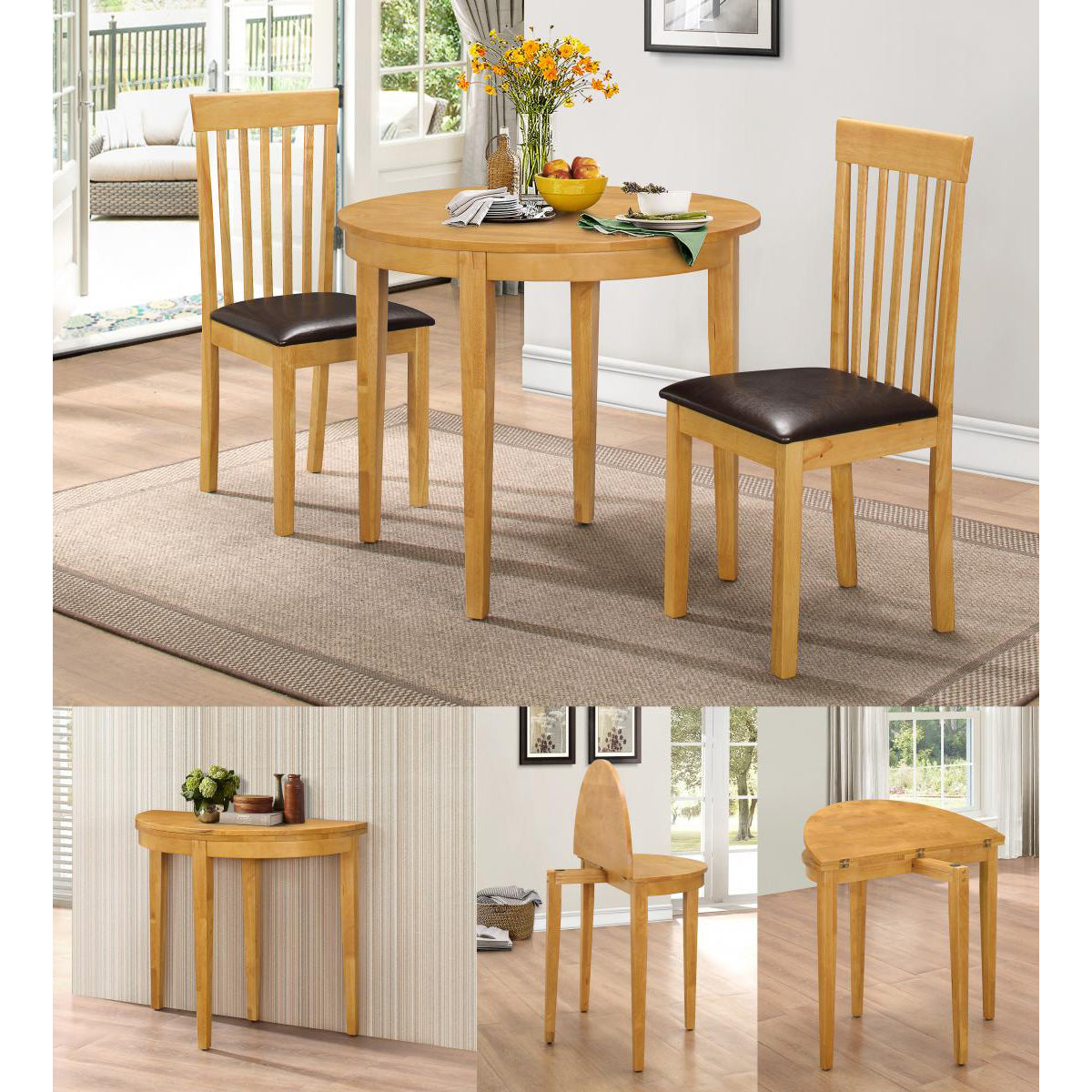 Lunar Dining Chair Mahogany