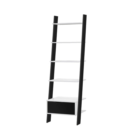 Mapleton Bookcase White & Black (1000117380)