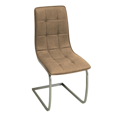 Olivia PU Chairs Chrome & Grey