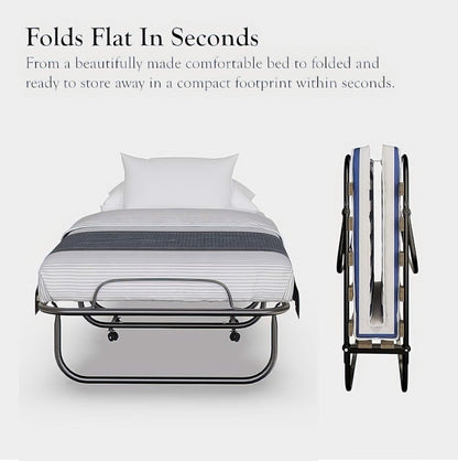 Stockholm Folding Bed with Mattress