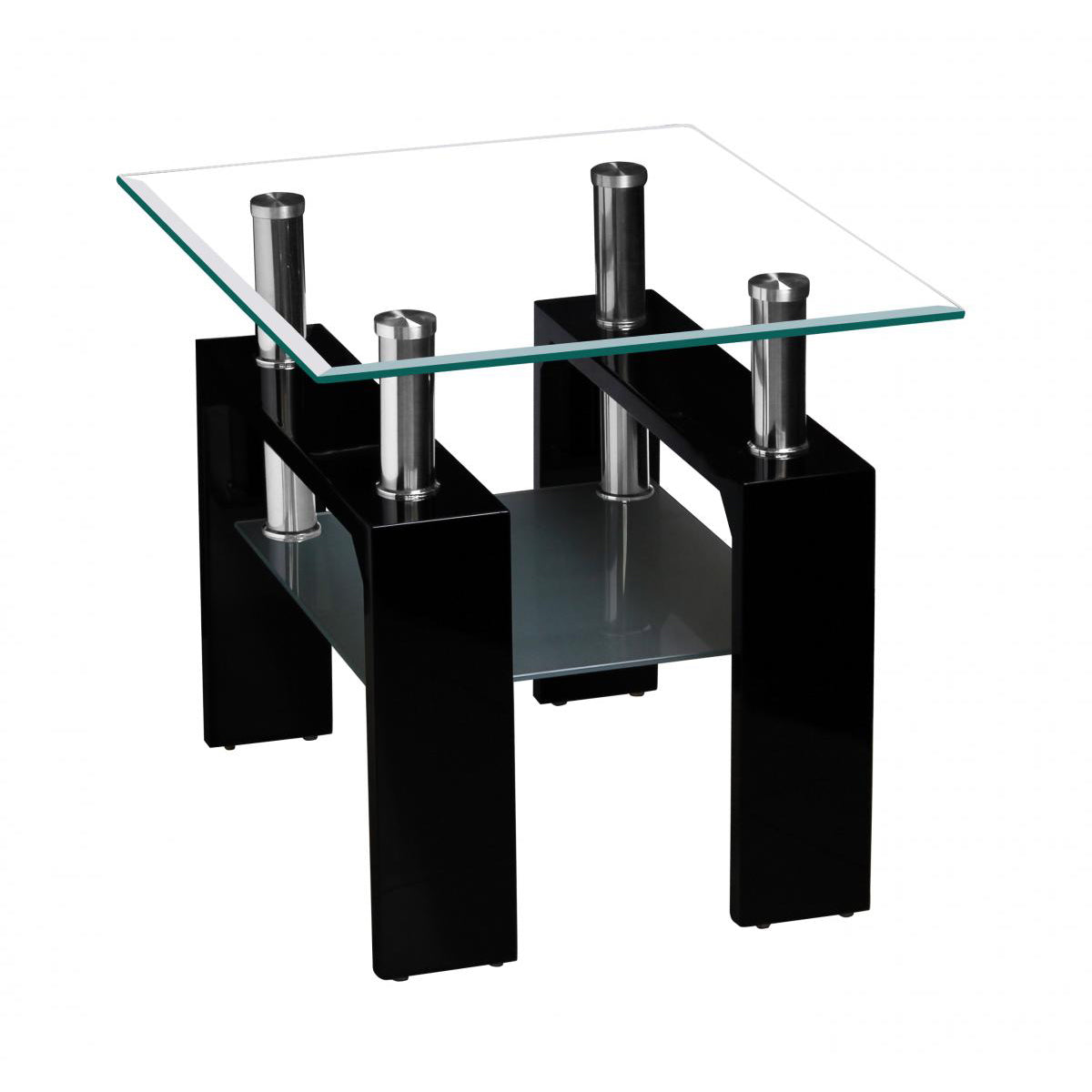 Telford Lamp Table High Gloss Black