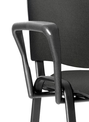 ISO Shaped Arm Rest Black