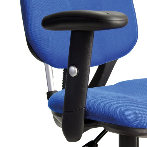 T Section Adjustable Arms Pair Black