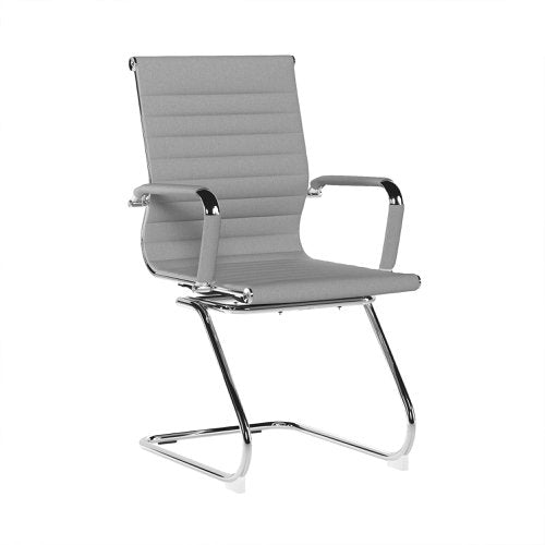 Aura MB Fabric Visitor Chair Grey
