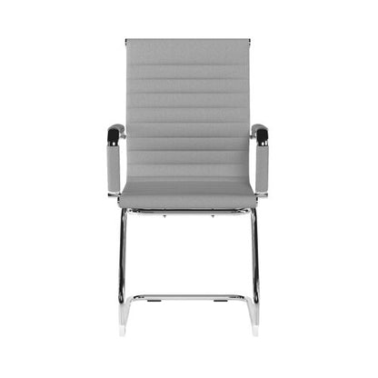 Aura MB Fabric Visitor Chair Grey