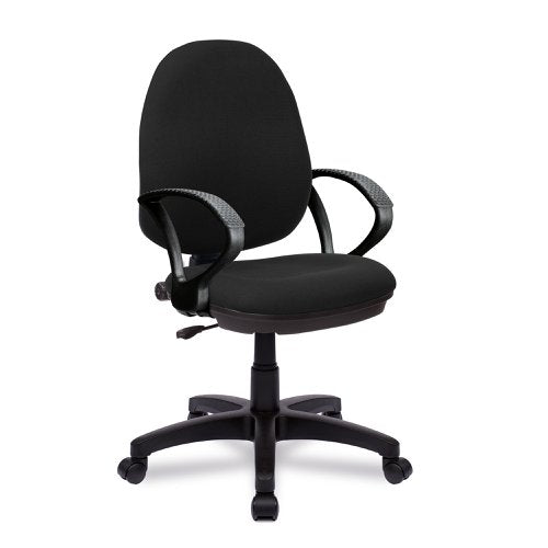 Java 100 1 Lever Ops Chair FixArms BK
