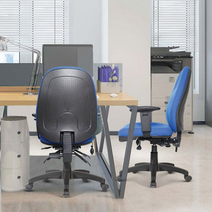 Harrison HB Ops Chair With Arms Blue