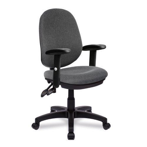 Java 200 2 Lever Ops Chair AdjArms GY