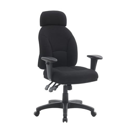 Avon HB 24HR 3 Lever Fab Ops Chair BK