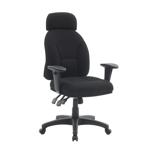 Avon HB 24HR 3 Lever Fab Ops Chair BK