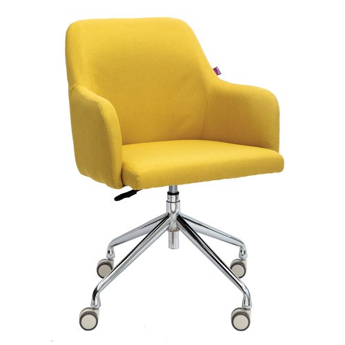 Girona MB Fabric Armchair Mustard