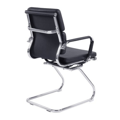 Avanti MB Bond Lthr Visitor Chair BK