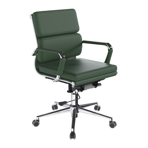 Avanti MB Bond Leather Exec Chair GRN