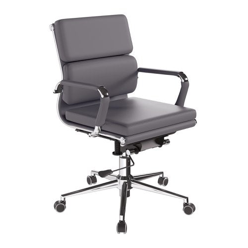 Avanti MB Bond Leather Exec Chair GRY