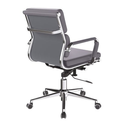 Avanti MB Bond Leather Exec Chair GRY
