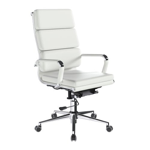 Avanti HB Bond Leather Exec Chair WH