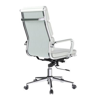 Avanti HB Bond Leather Exec Chair WH
