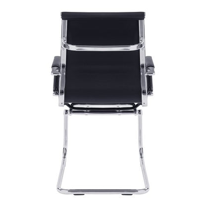 Aura MB Bond Leather Visitor Chair BK