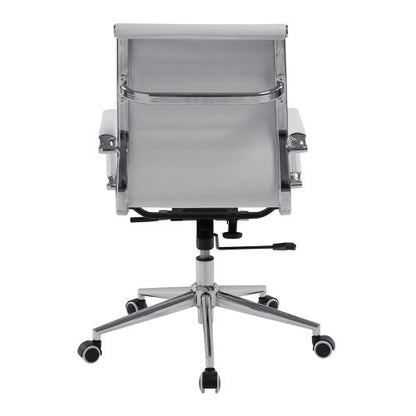 Aura MB Bonded Leather Exec Chair WH