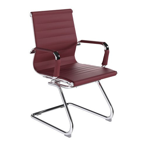 Aura MB Bond Leather Visitor Chair RD