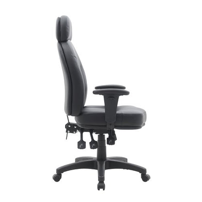 Avon HB 24HR 3 Lever PU Ops Chair BK
