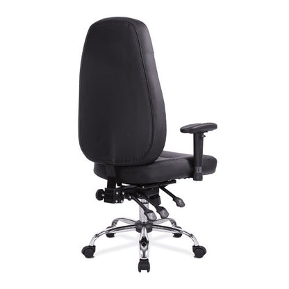 Babylon 24 Hour Leather Ops Chair BK