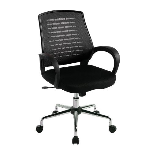 Carousel Mesh Operator Chair Black
