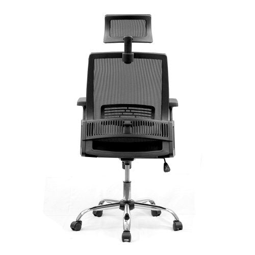 Alpha High Back Mesh Ops Chair Black