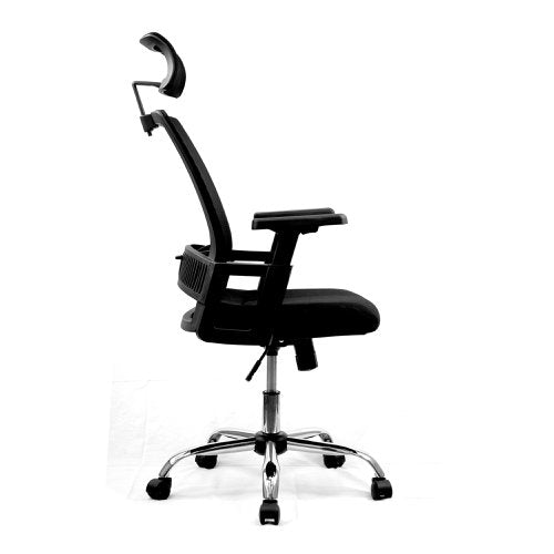 Alpha High Back Mesh Ops Chair Black