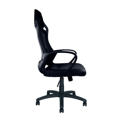 Ascot Hi Back Mesh Task Ops Chair BK