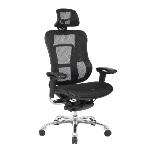 Aztec HB Ergonomic Mesh Exec Chair BK