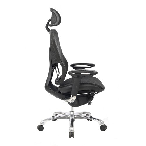 Aztec HB Ergonomic Mesh Exec Chair BK