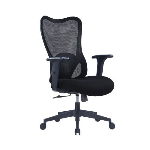Zephyr Mesh Ops Chair With Arms BLK