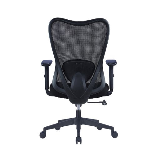 Zephyr Mesh Ops Chair With Arms BLK