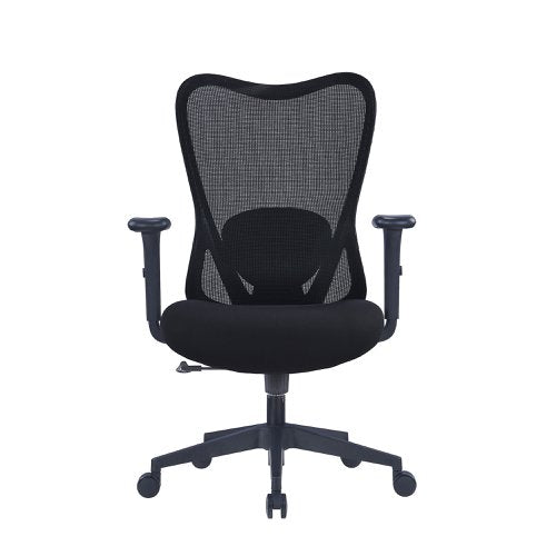 Zephyr Mesh Ops Chair With Arms BLK