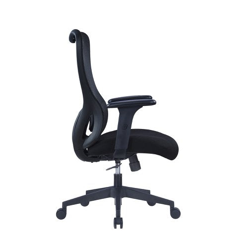 Zephyr Mesh Ops Chair With Arms BLK