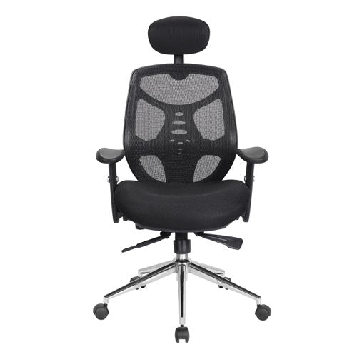 Polaris High Mesh Back Exec Chair BK