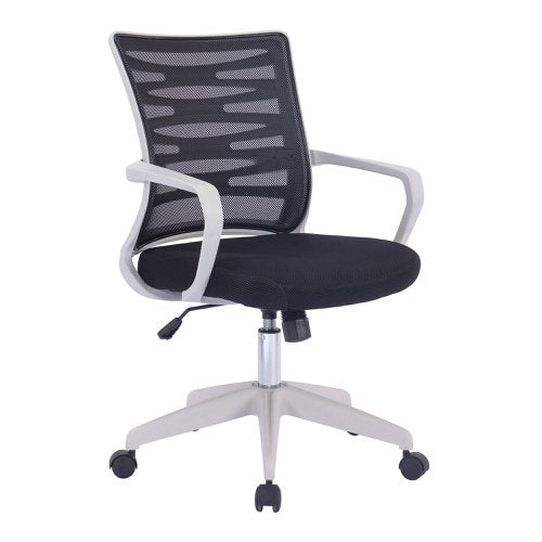 Spyro MB Ops Chair BK Mesh WH Frame