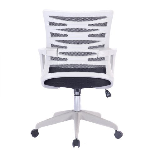 Spyro MB Ops Chair BK Mesh WH Frame