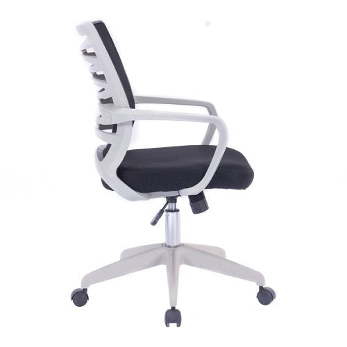Spyro MB Ops Chair BK Mesh WH Frame