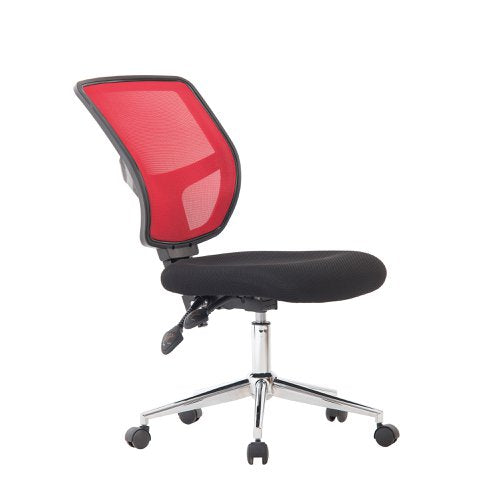 Nexus 2tone Mesh Operator Chair Red