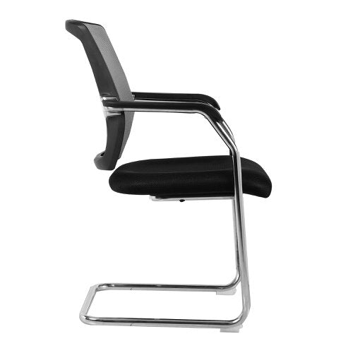 Nexus 2tone Mesh Visitor Chair BK